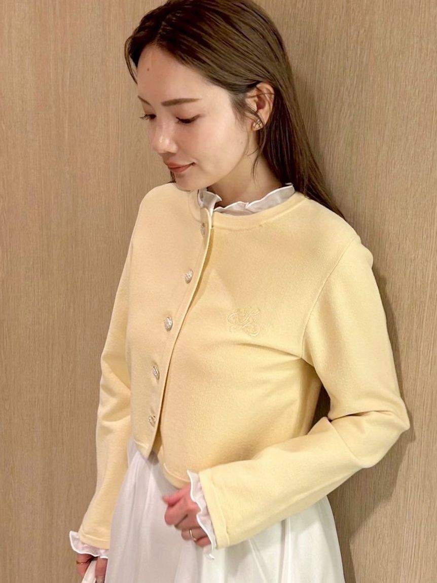 ファッションメンズのイチオシ|【セルフォード/CELFORD】 フリルデタッチャブルカーディガン