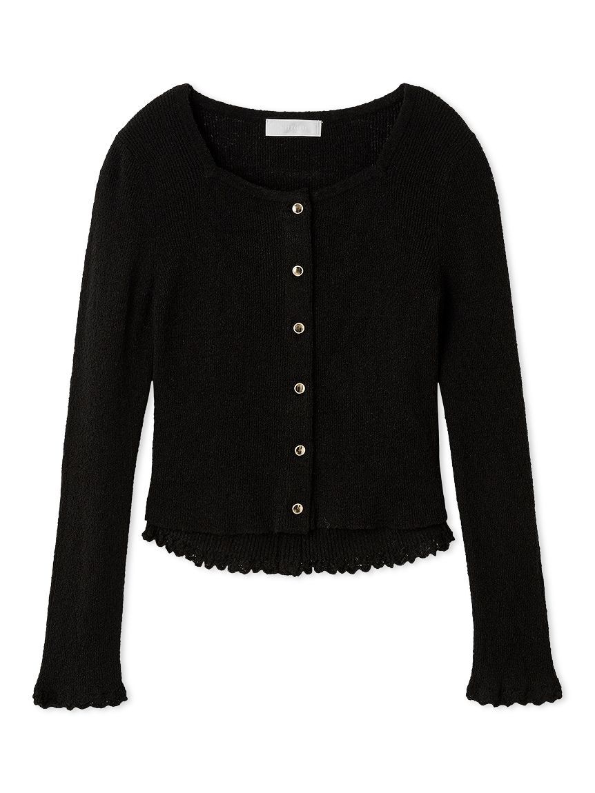 【セルフォード/CELFORD】 スクエアネックアンサンブルニット