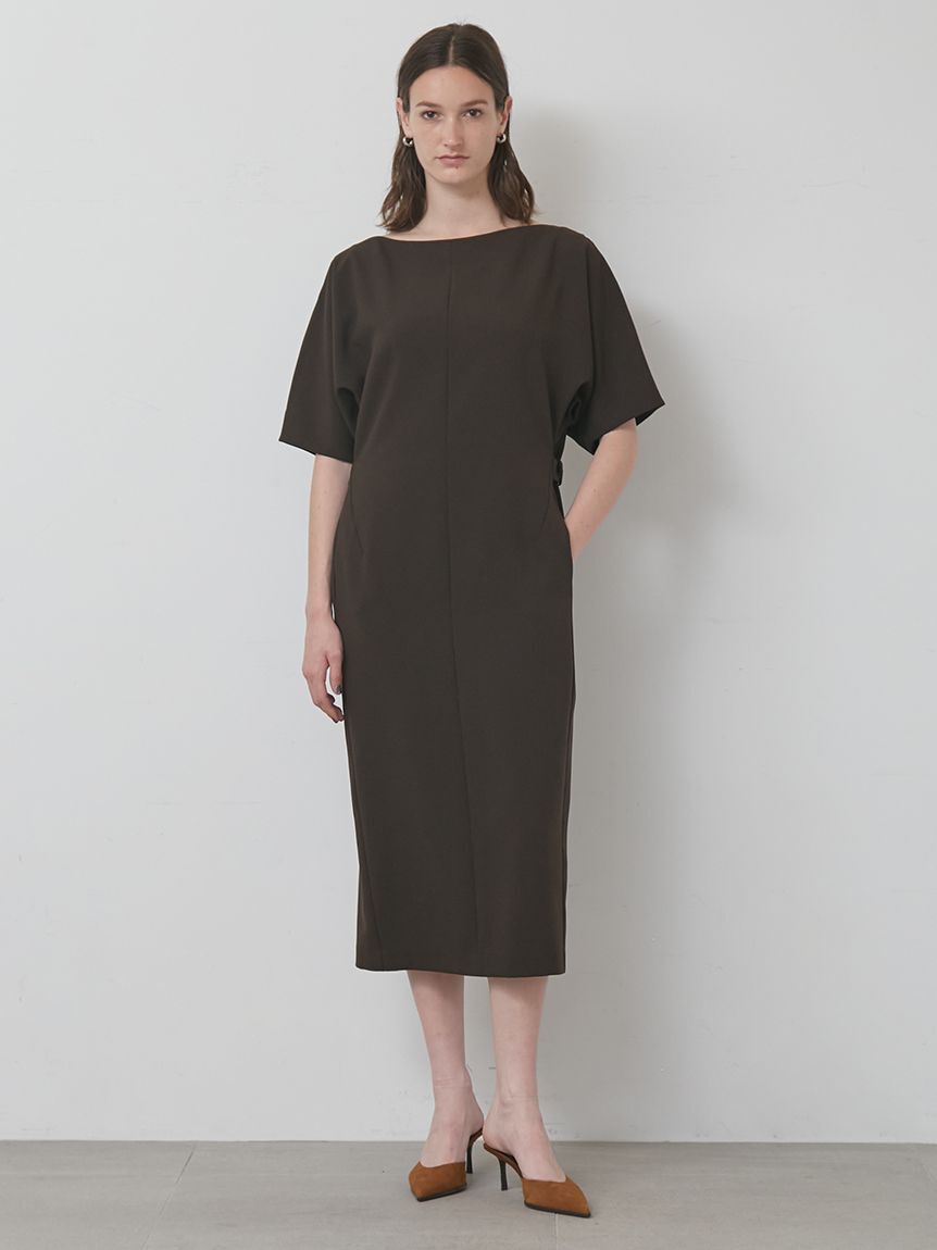 【スタイリング/styling/】 【セットアップ対応】ドルマンスリーブスーツワンピース