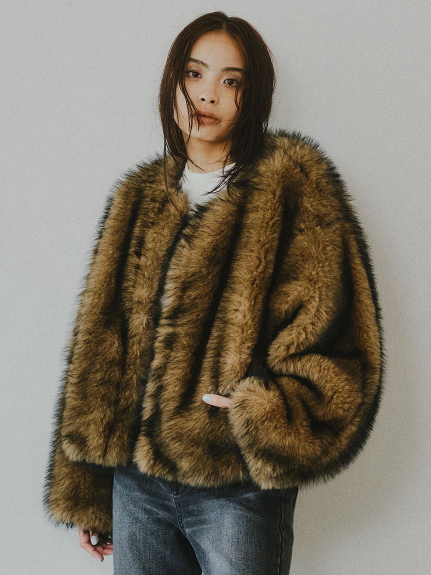 ファッションメンズのイチオシ|【スタイリング/styling/】 ミックスファーコート