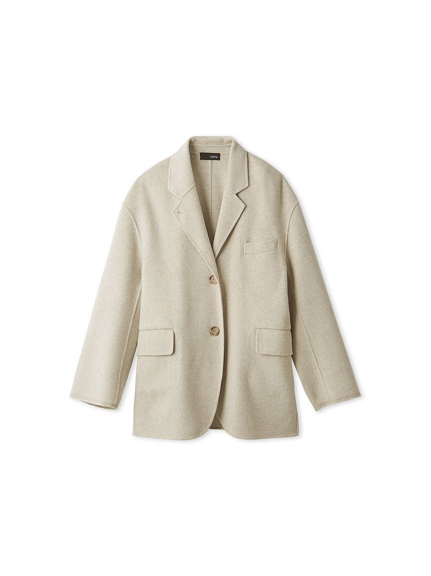 【スタイリング/styling/】 【セットアップ対応】ウールリバーテーラードジャケット