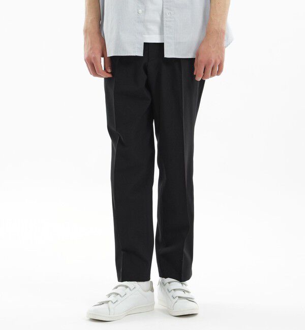 ファッションメンズお薦め|【マッキントッシュフィロソフィー/MACKINTOSH PHILOSOPHY】 ポリエステルトロピカル ワンタック エラスティックパンツ
