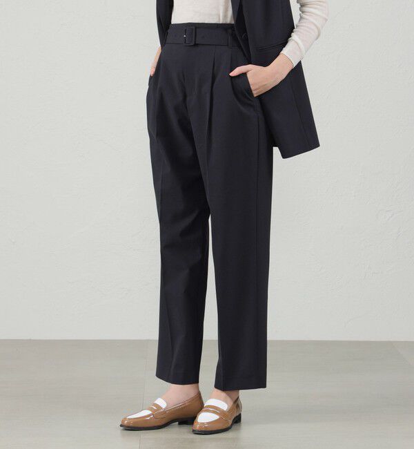 ファッションメンズなら|【マッキントッシュフィロソフィー/MACKINTOSH PHILOSOPHY】 ハイウエストベルテットパンツ