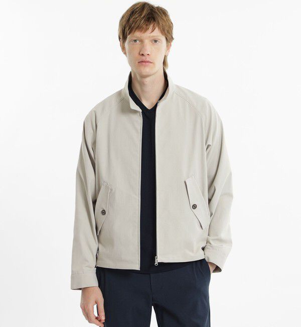 【マッキントッシュフィロソフィー/MACKINTOSH PHILOSOPHY】 テクノツイル/デニム ハリントンジャケット