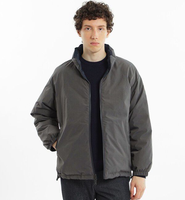 モテ系ファッションメンズ|【マッキントッシュフィロソフィー/MACKINTOSH PHILOSOPHY】 リバーシブルショートダウン with TAION