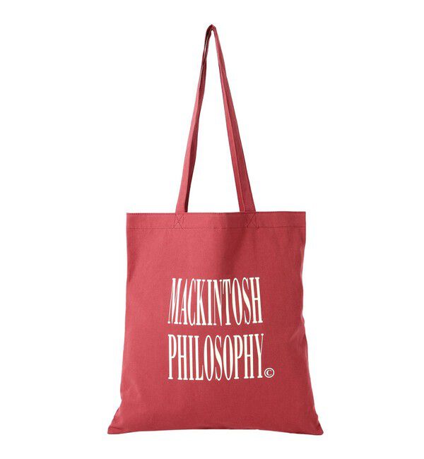 【マッキントッシュフィロソフィー/MACKINTOSH PHILOSOPHY】 GREY LABEL カラーロゴトート