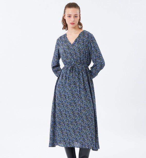 【マッキントッシュフィロソフィー/MACKINTOSH PHILOSOPHY】 リトルフラワープリントワンピース