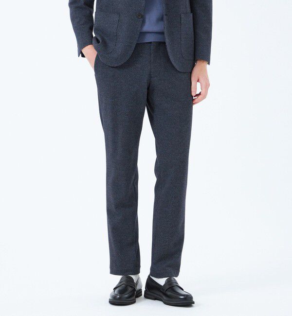 モテ系メンズファッション|【マッキントッシュフィロソフィー/MACKINTOSH PHILOSOPHY】 テーラードジャージー パンツ グレンチェック/千鳥