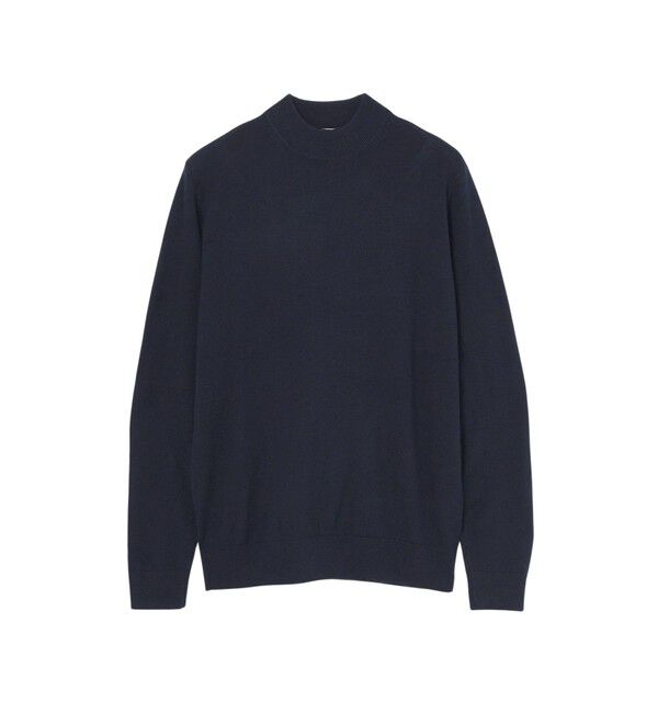 【マッキントッシュフィロソフィー/MACKINTOSH PHILOSOPHY】 【WEB&amp;一部店舗限】ハイゲージ天竺 モックネックプルオーバーニット