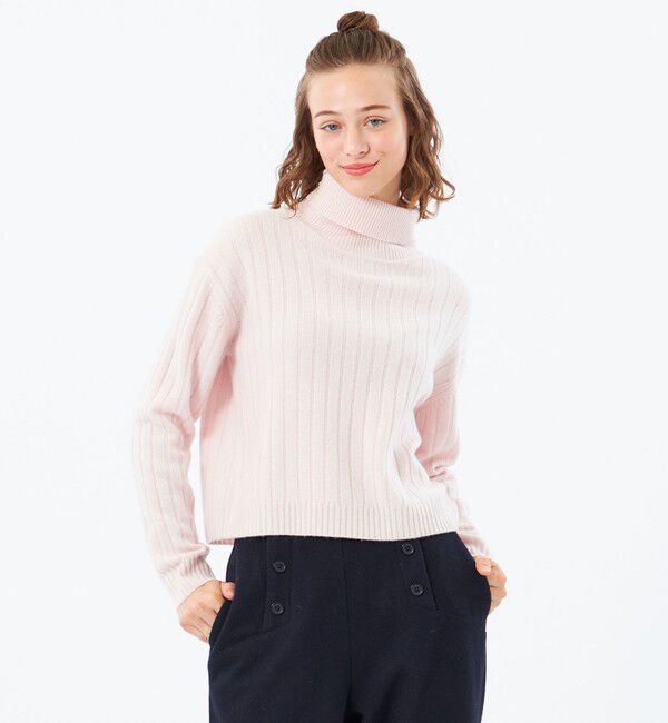 【マッキントッシュフィロソフィー/MACKINTOSH PHILOSOPHY】 ウールカシミヤハイネックニット