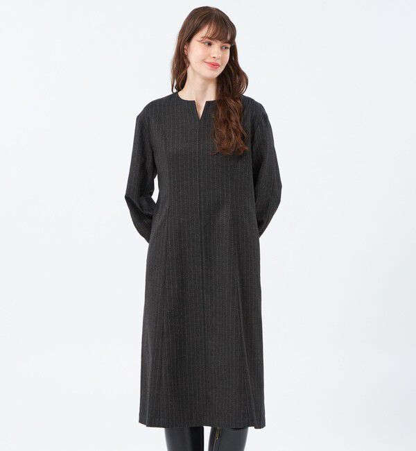 【マッキントッシュフィロソフィー/MACKINTOSH PHILOSOPHY】 ラメサキソニーサックワンピース