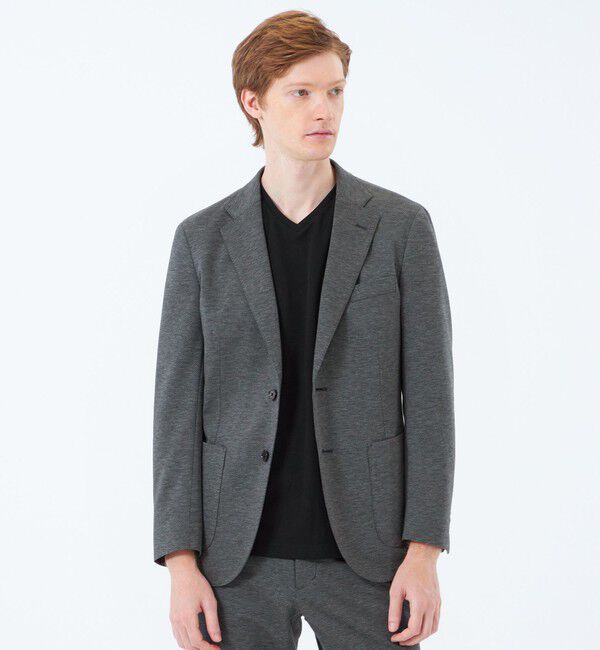 モテ系メンズファッション|【マッキントッシュフィロソフィー/MACKINTOSH PHILOSOPHY】 テーラードジャージー ジャケット 36G裏メッシュモクロディ