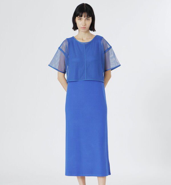 【ラブレス/LOVELESS】 メッシュレイヤードカットソーワンピース