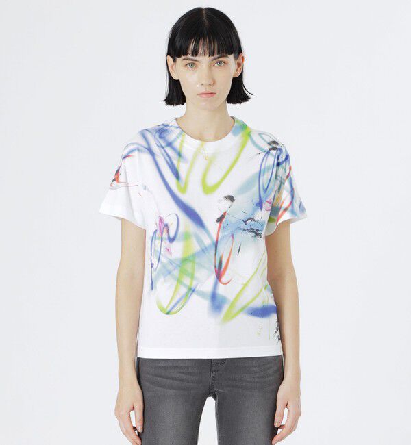 モテ系メンズファッション|【ラブレス/LOVELESS】 【KANAKO SASAKI】コラボレーション ネオングラフィッククルーネックTシャツ