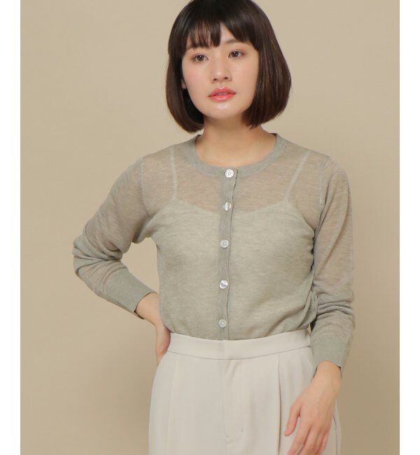 人気ファッションメンズ|【イッカ/ikka】 シアニットクルーカーデ