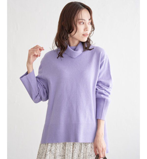 メンズファッションオススメ|【イッカ/ikka】 ワイドタートルネックニットプルオーバー