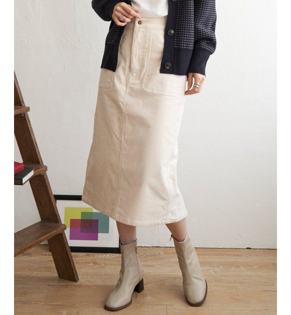 【イッカ/ikka】 コーデュロイスカート