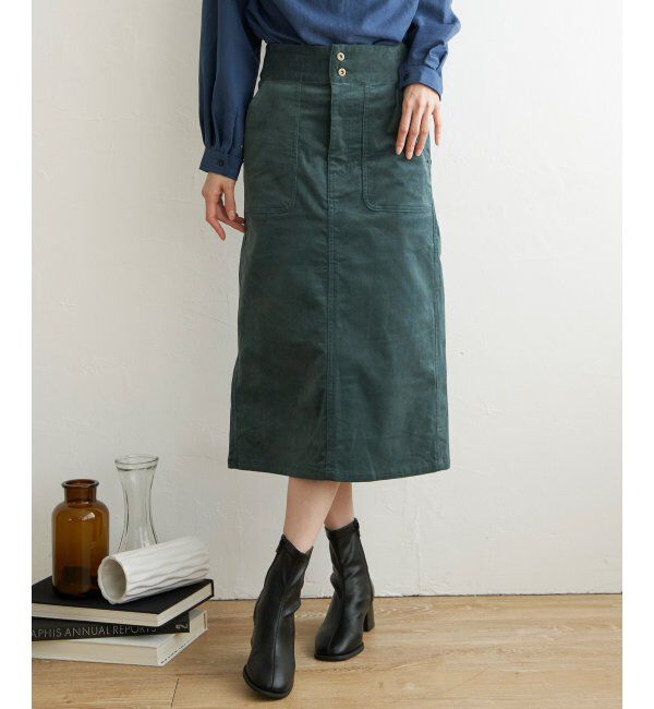 【イッカ/ikka】 コーデュロイスカート