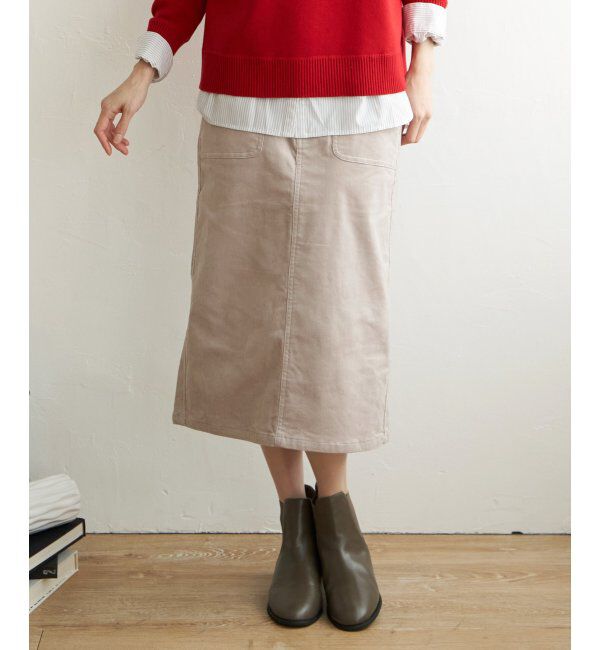 【イッカ/ikka】 コーデュロイスカート