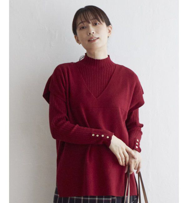 【イッカ/ikka】 【2点セット】ハイゲージニットアンサンブル