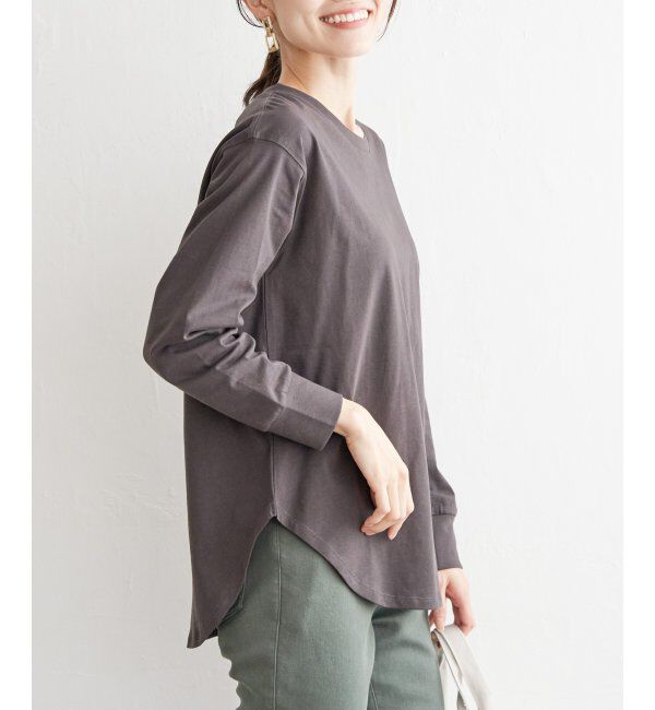 ファッションメンズのイチオシ|【イッカ/ikka】 コットンUSA裾ラウンドロンT