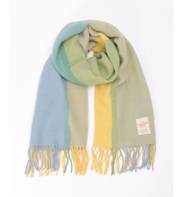 【イッカ/ikka】 ウォッシャブルマルチチェックマフラー