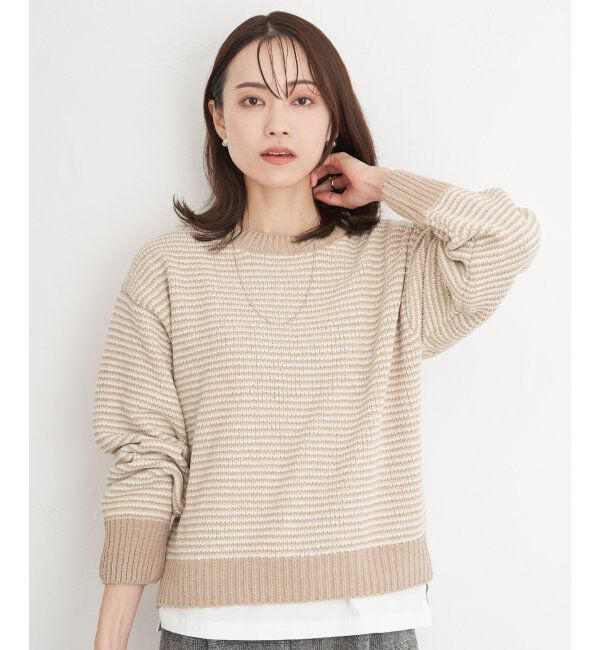 ファッションメンズなら|【イッカ/ikka】 モールニットプルオーバー