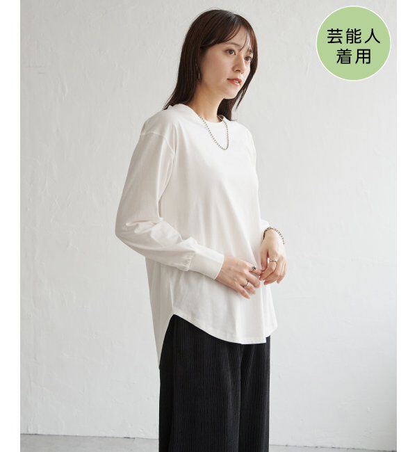 ファッションメンズのイチオシ|【イッカ/ikka】 コットンUSA裾ラウンドロンT