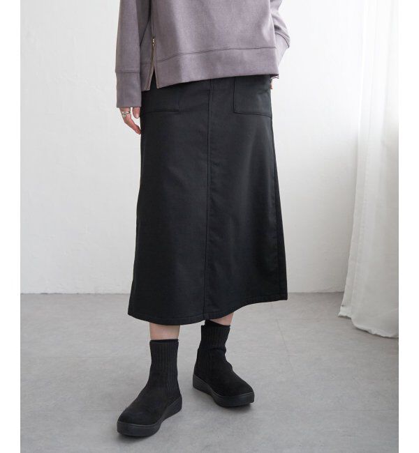 【イッカ/ikka】 ボンディングベイカースカート