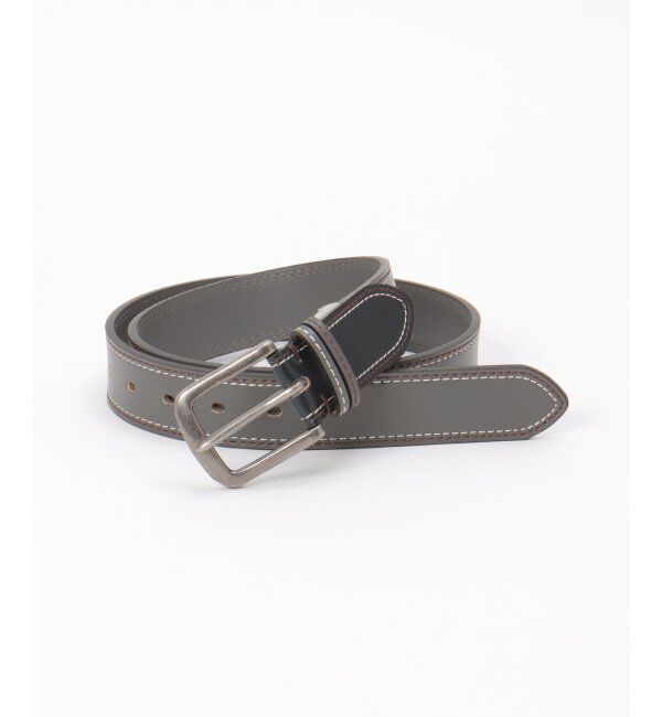 ファッションメンズなら|【イッカ/ikka】 カラーステッチレザーベルト