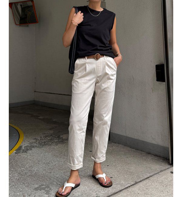 【エルビーシーウィズライフ/Lbc with Life】 さらひやプラスジップレスパンツ