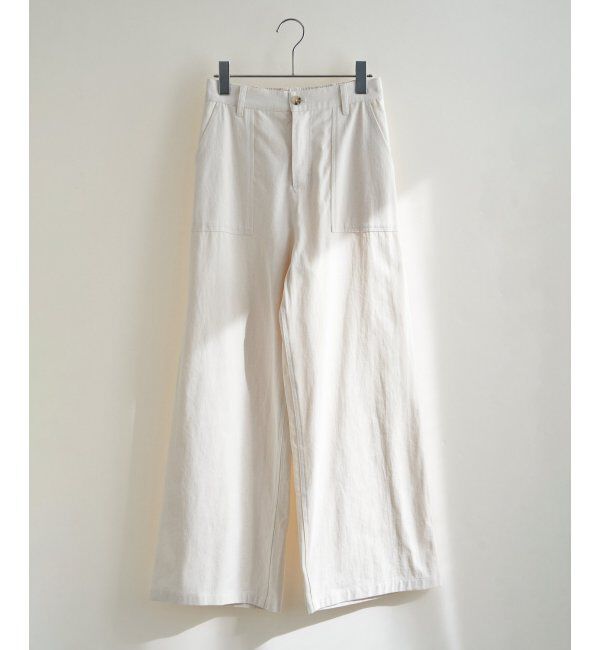 メンズファッションオススメ|【エルビーシーウィズライフ/Lbc with Life】 コットンベイカーワイドパンツ