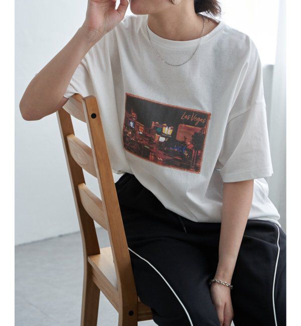 メンズファッションの一押し|【ヴァンスシェアスタイル/VENCE share style】 綿天竺フォトハリツケTシャツ
