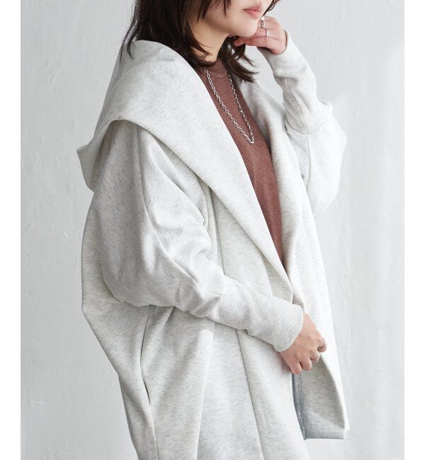 ファッションメンズなら|【ヴァンスシェアスタイル/VENCE share style】 裏フリースドルマンガウン