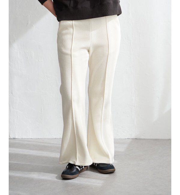 メンズファッションオススメ|【ヴァンスシェアスタイル/VENCE share style】 コーデユロイ裏フリースフレアパンツ