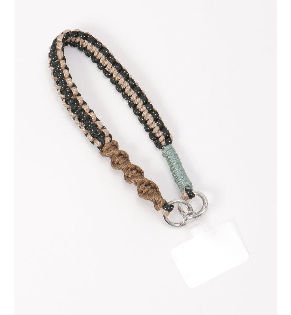 【ヴァンスシェアスタイル/VENCE share style】 配色ロープショートストラップ