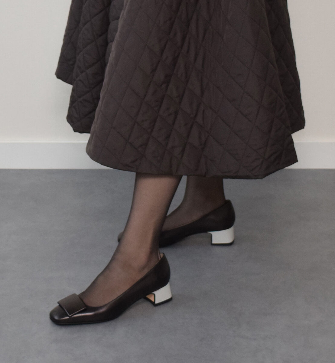 【インターショシュール　ゼア/INTER-CHAUSSURES 'eir】 【FABIO RUSCONI】オーナメントパンプス