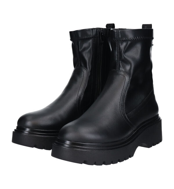 【インターショシュール　ゼア/INTER-CHAUSSURES 'eir】 【bussola】晴雨兼用ストレッチショートブーツ(954103)