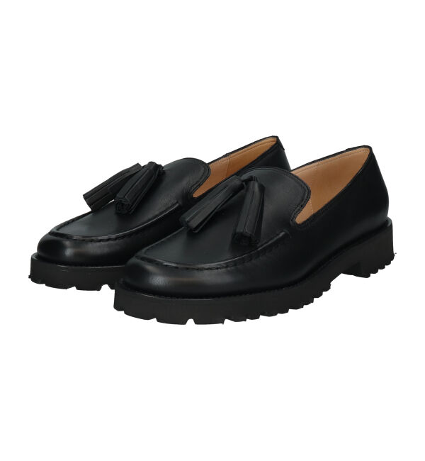 【インターショシュール　ゼア/INTER-CHAUSSURES 'eir】 【FABIO RUSCONI】オブリークトウタッセルローファー(F51638)