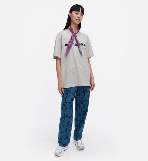 【マリメッコ/Marimekko】 Vihne Logo Placement Tシャツ