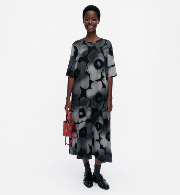 【マリメッコ/Marimekko】 Rento Akvarelli Unikko ワンピース
