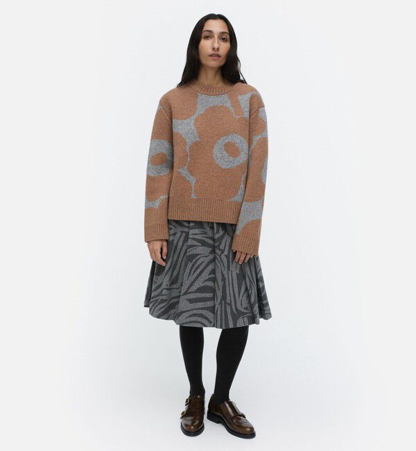 【マリメッコ/Marimekko】 Virtaus Unikko ニット