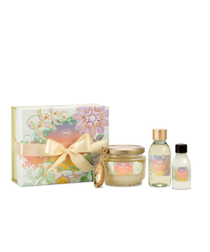 ファッションメンズのイチオシ|【サボン/SABON】 スクラブキット ホワイトティー・セレブレーション