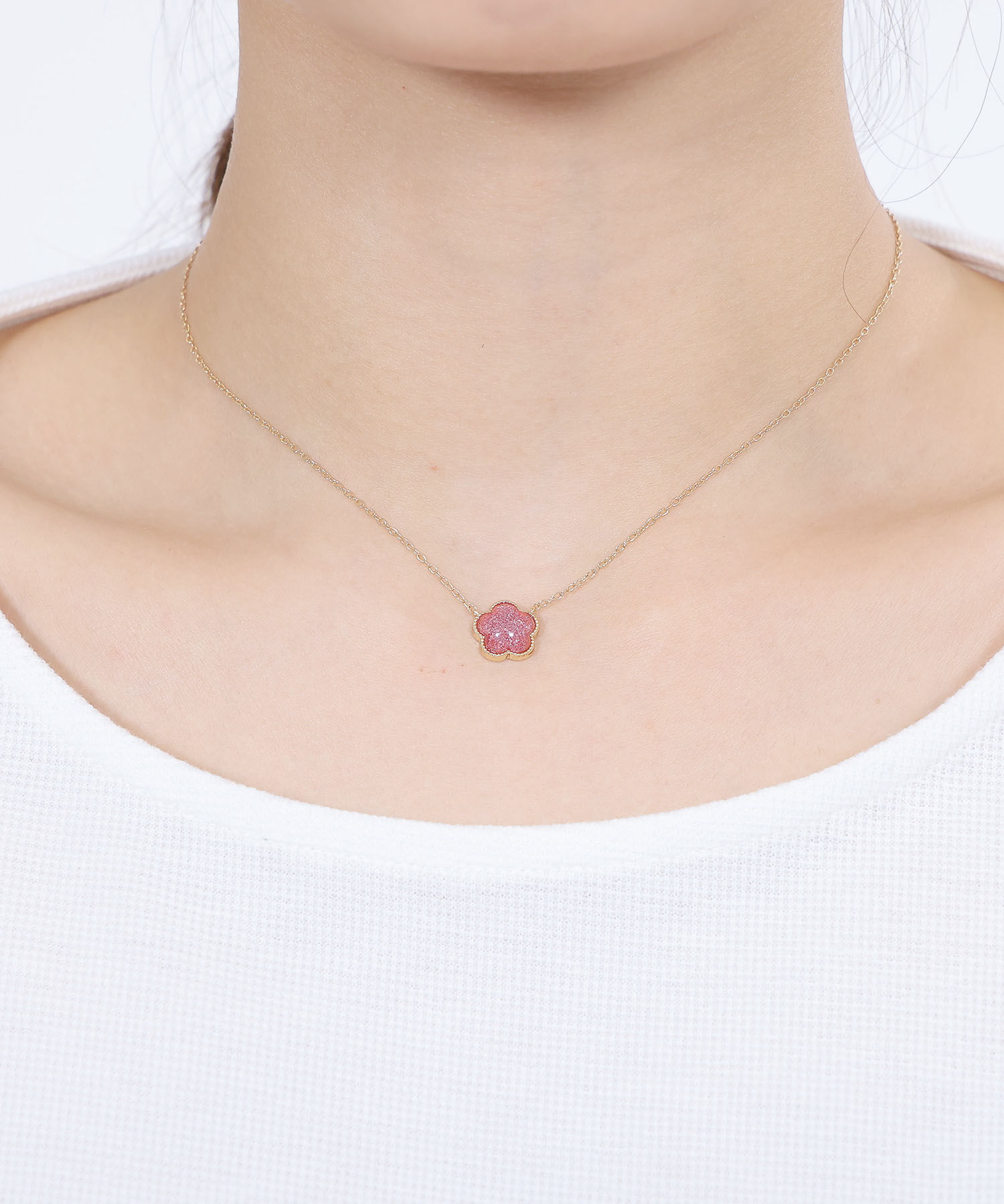 【マリークワント/MARY QUANT】 スパークリングデイジー ネックレス