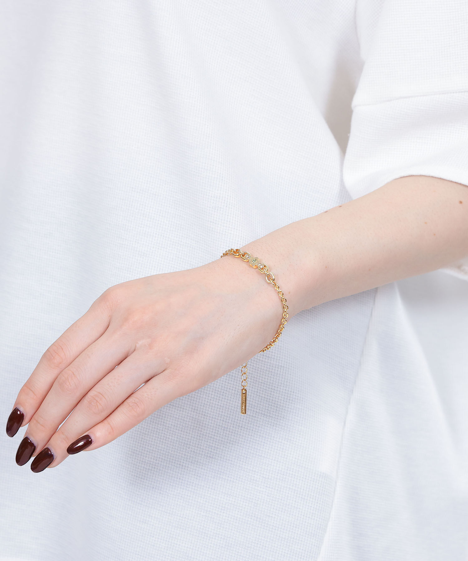 【マリークワント/MARY QUANT】 アクセントカラービジュー ブレスレット