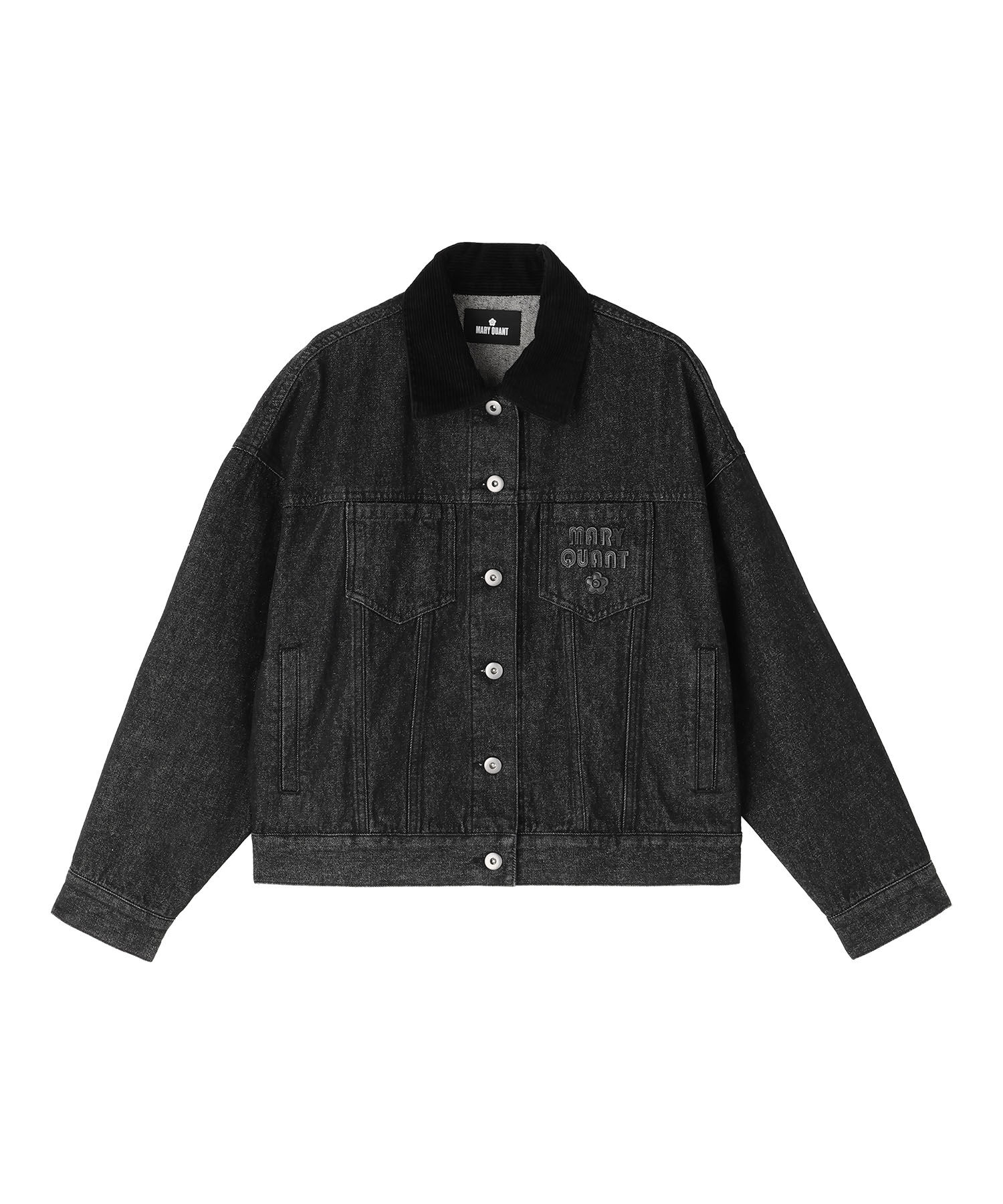 【マリークワント/MARY QUANT】 レトロロゴデニム ブルゾン