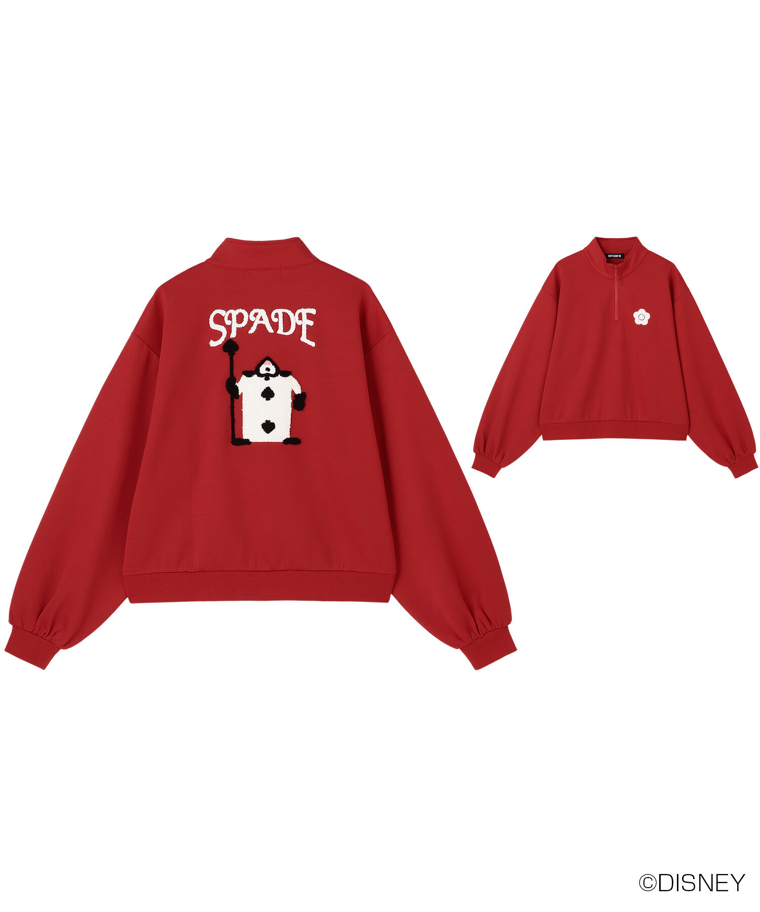 モテ系ファッションメンズ|【マリークワント/MARY QUANT】 トランプ兵デザイン プルオーバー