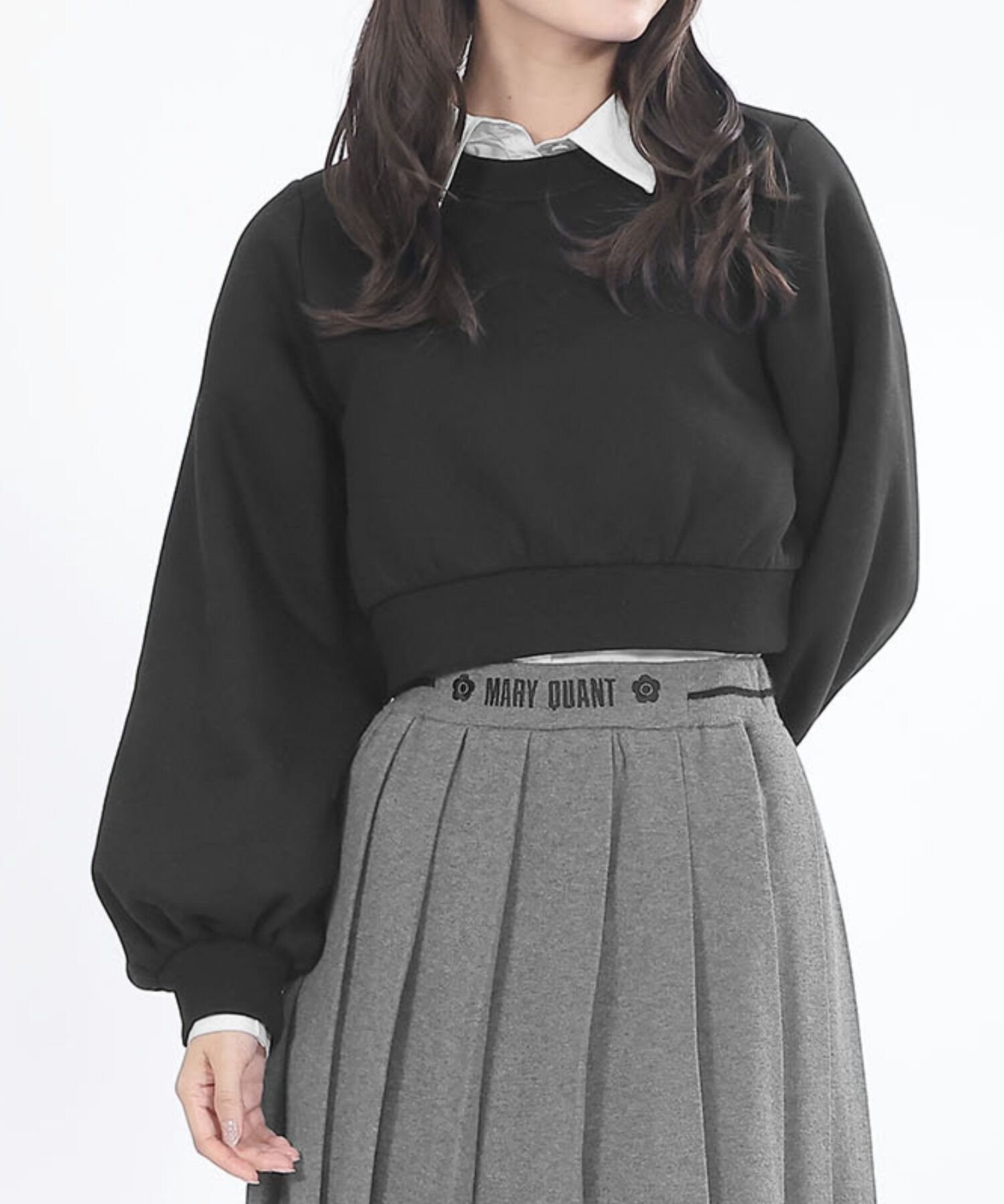 人気メンズファッション|【マリークワント/MARY QUANT】 エンボス刺繍 プルオーバー