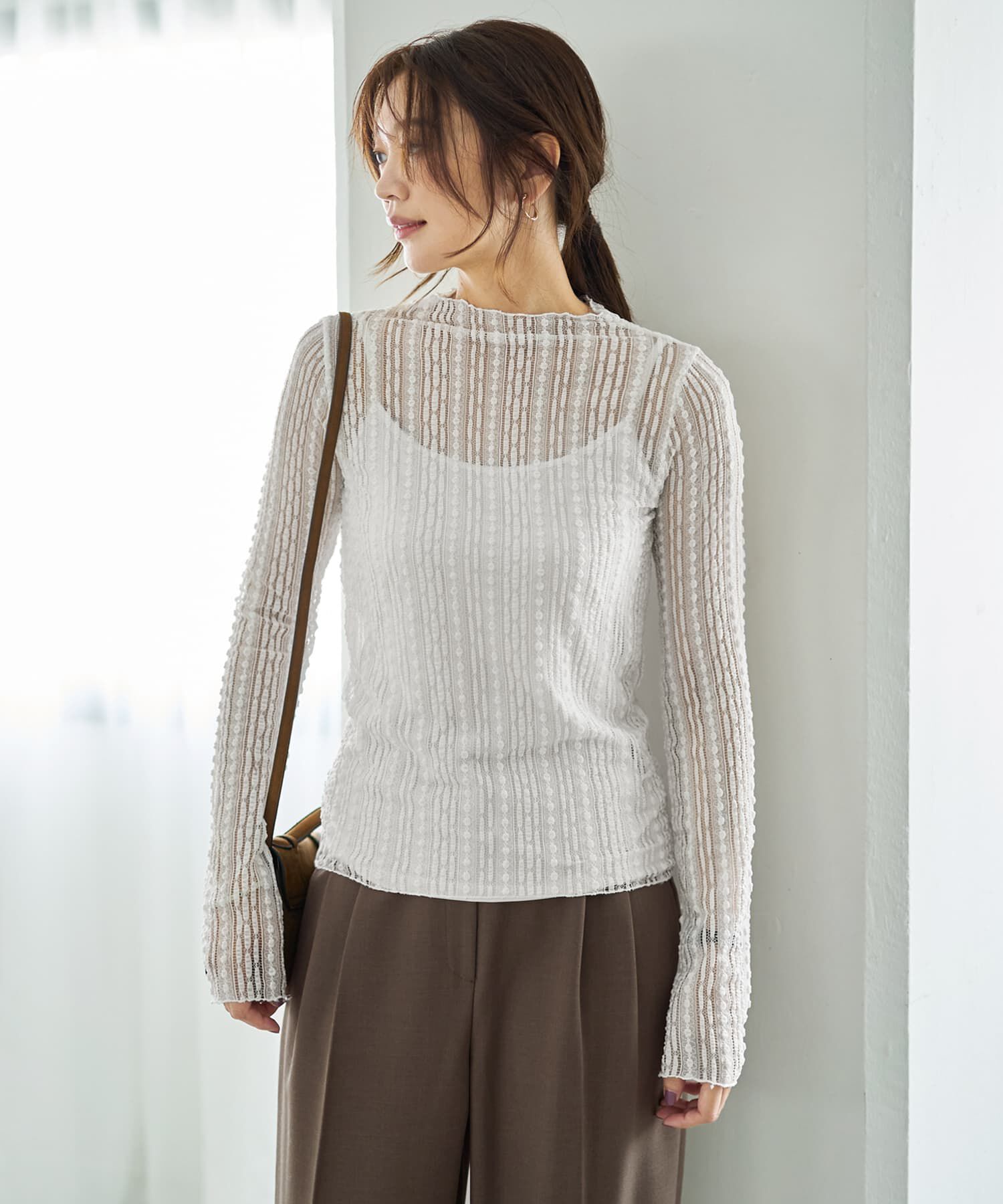 メンズファッションの一押し|【スタイルデリ/STYLE DELI】 下に着るメロウレーシィートップス