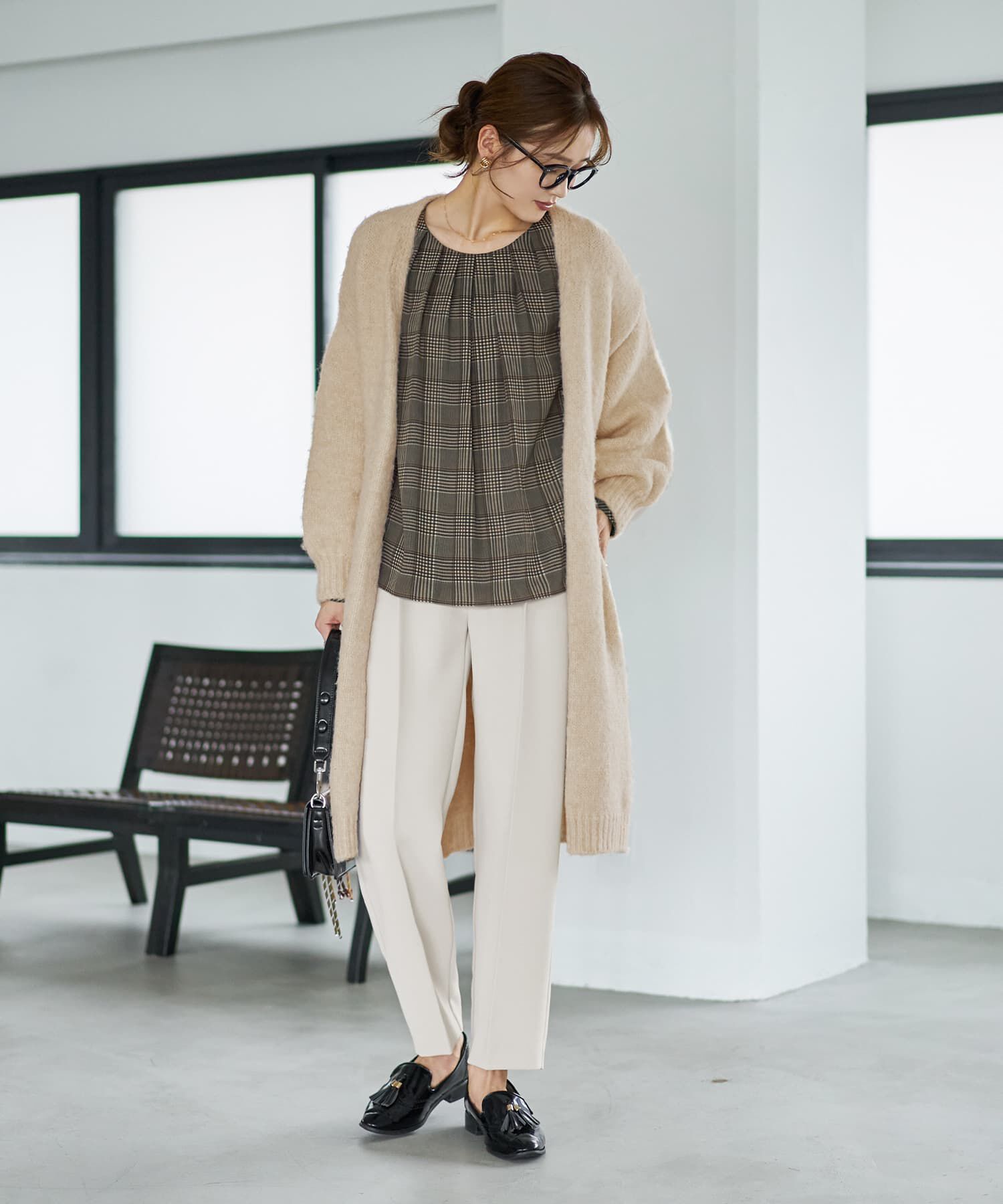 人気ファッションメンズ|【スタイルデリ/STYLE DELI】 ウール混ロングニットガウン